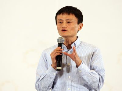 阿里巴巴集團(tuán)董事局主席馬云(來(lái)源:新浪財(cái)經(jīng) 陳鑫 攝)