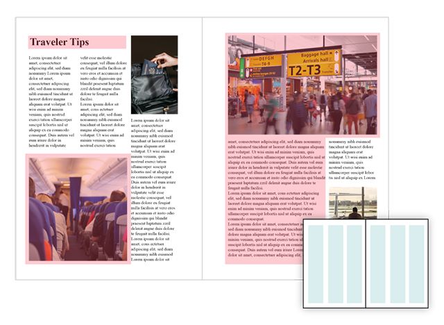 如何在平面設計中使用網格 如何在平面設計中使用網格